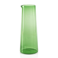 Lanvin Green Glass Pitcher