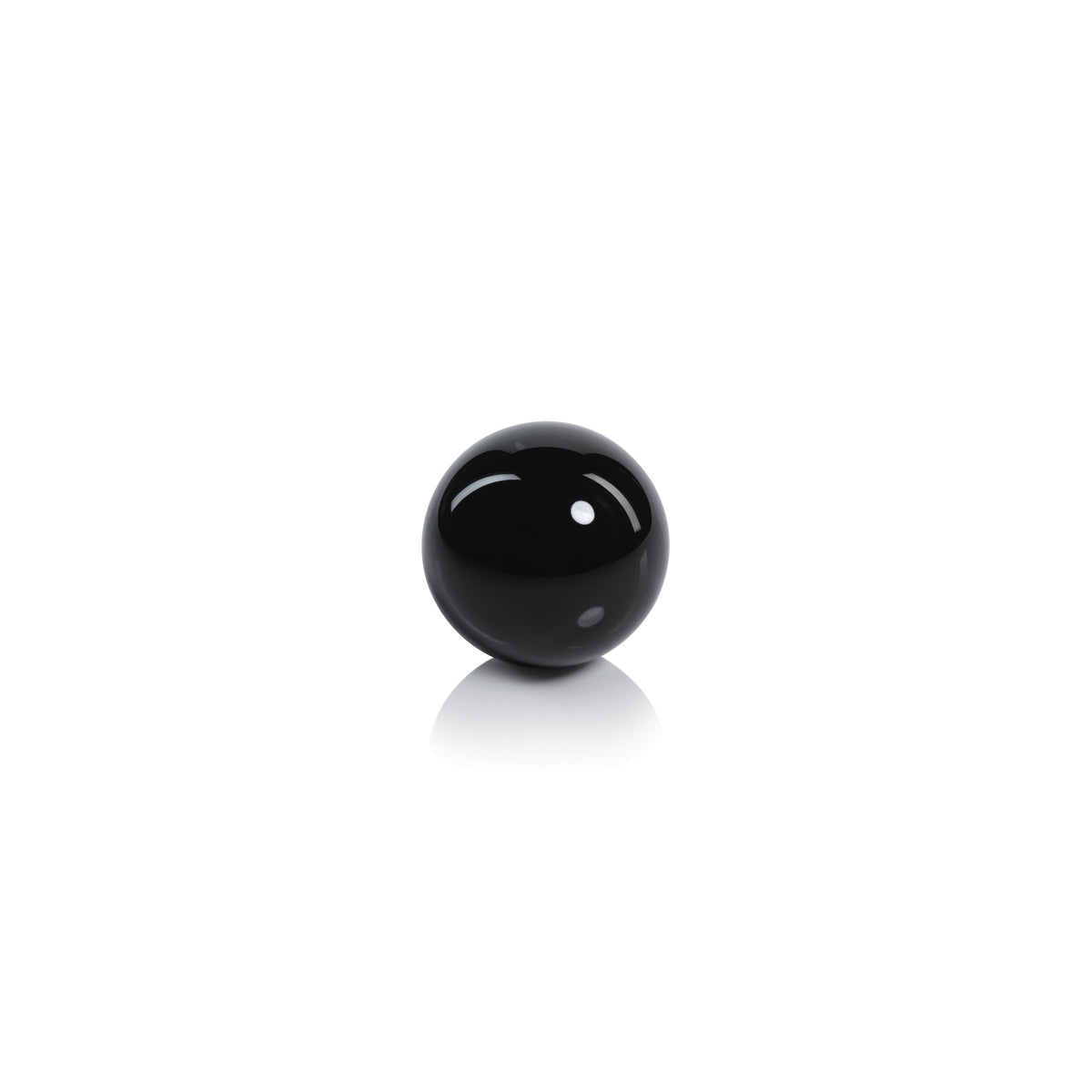 Noir Crystal Glass Decorative Balls | Bone & Brass