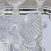 Rialto Twisted Optic Glass Tumblers, Set of 4