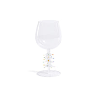 Treetop Cheers Wine Glasses - Holiday Stemware, Set of 4