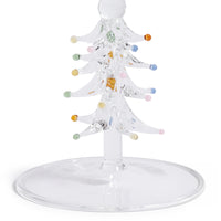 Treetop Cheers Martini Glasses - Holiday Stemware, Set of 4