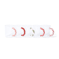 Holiday Glass Mugs, Set of 5 Assorted Styles - Mug Detail | Bone & Brass