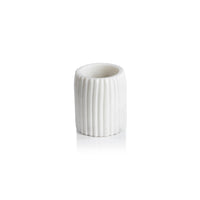 Ivory Bathroom Counter Decorative Tumbler