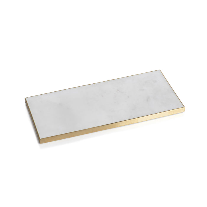 Ivory Marble Vanity Tray