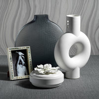 Lindau Ivory & Green Bone Inlay Photo Frame 5x7