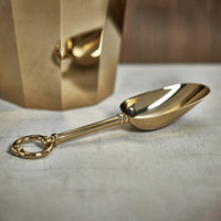 Azalea Gold Stainless Steel Ice Scoop