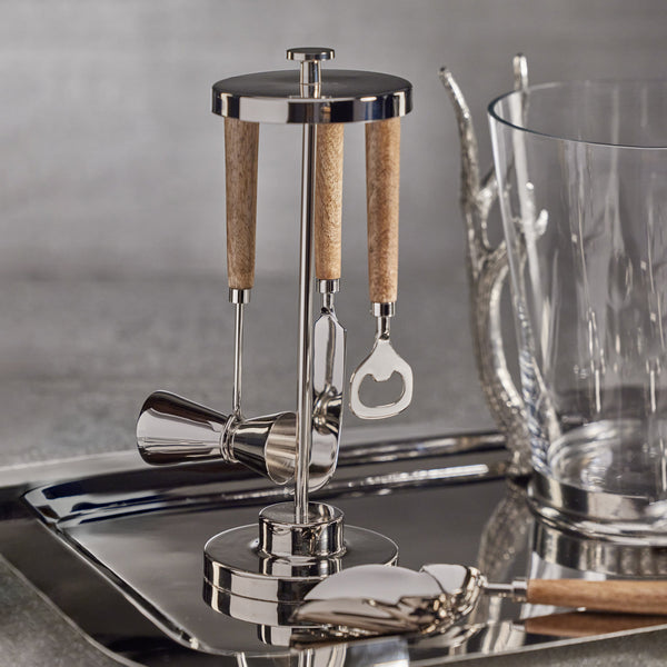 Gela 5-Piece Bar Tool Set - Bar Tool Detail | Bone & Brass
