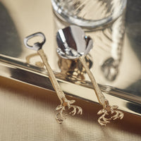 Peura Stag's Head Ice Scoop - Scoop Side View | Bone & Brass