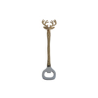 Peura Stag's Head Bottle Opener | Bone & Brass