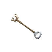 Peura Stag's Head Bottle Opener - Shaker Detail | Bone & Brass