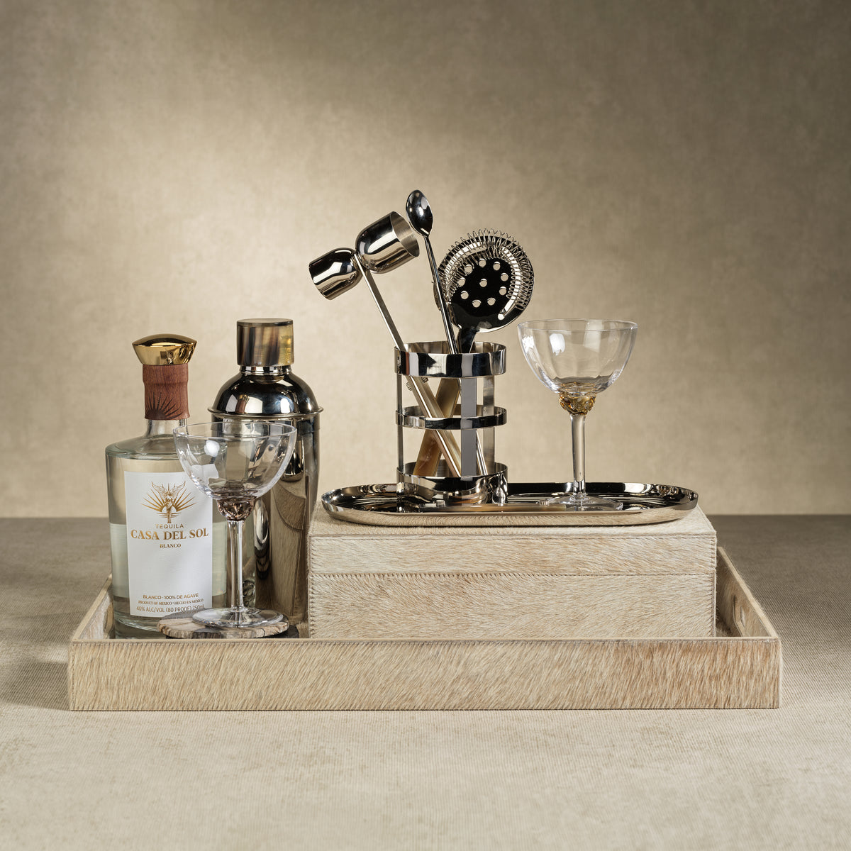 Bayeux Stainless Steel  5-Piece Bar Tool Set