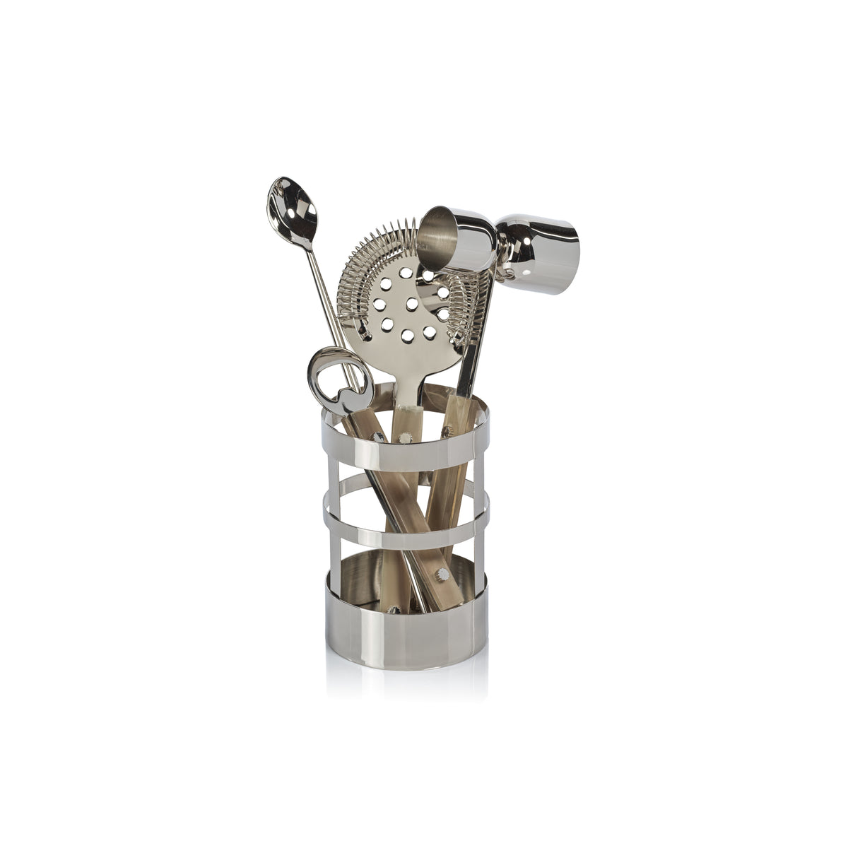 Bayeux Stainless Steel  5-Piece Bar Tool Set