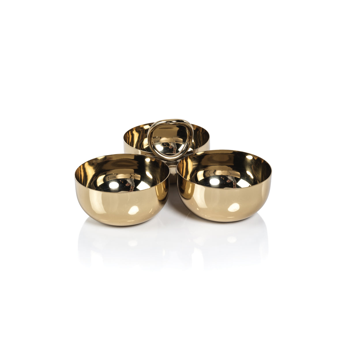 Aperitifs Gold Cocktail Condiment Bowl Set