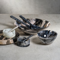 Korin Black & White Resin Condiment Bowl