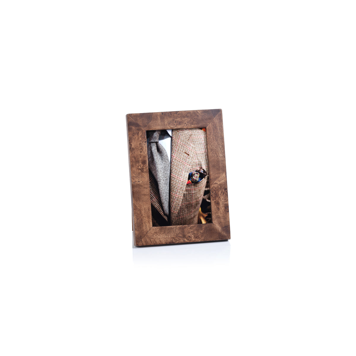 Rosso Burlwood Photo Frame 4x6