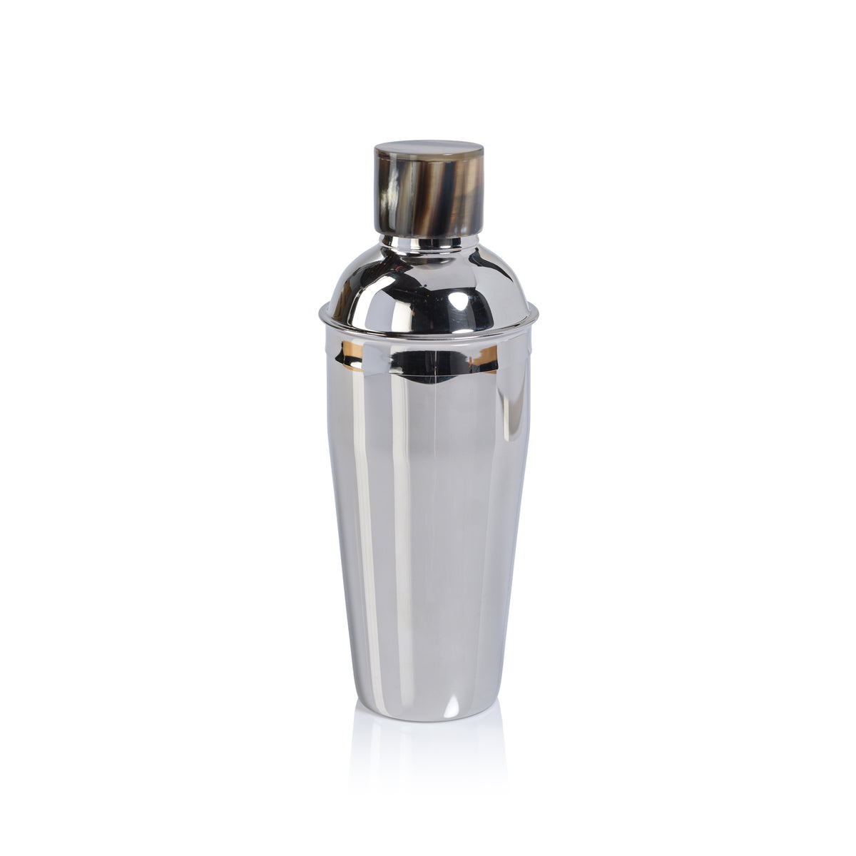 Berkely Stainless Steel Cocktail Shaker, Horn Cap