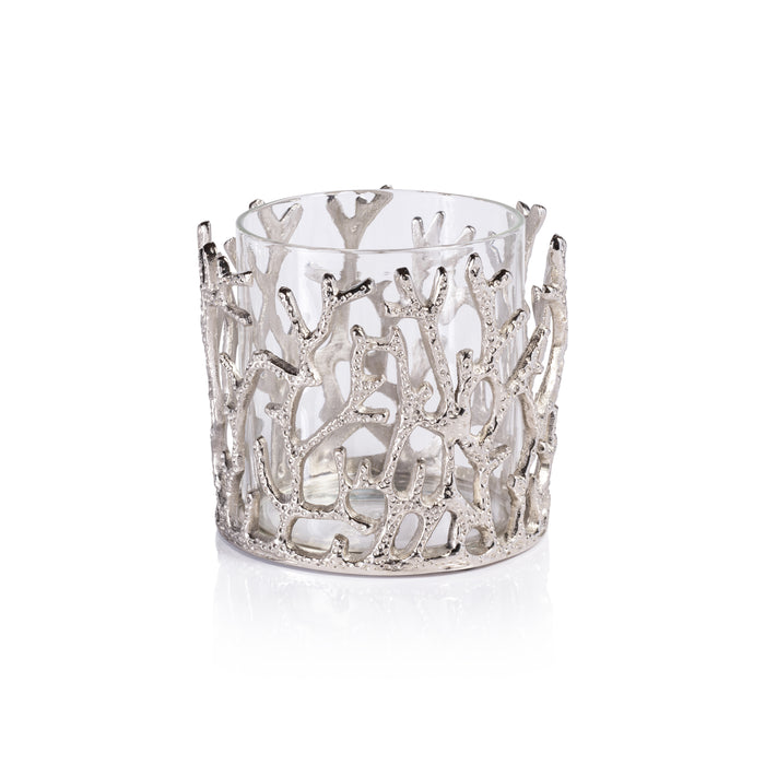 Coral Sea Nickel Hurricane w/ Glass Insert