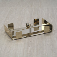 Bento Polished Gold Dinner Napkin Holder