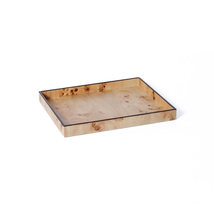 Valerie Burl Veneer All-Purpose Decorative Tray
