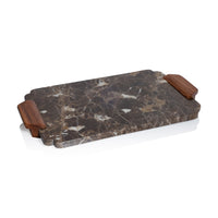 Mocha Marble Charcuterie Serving Board