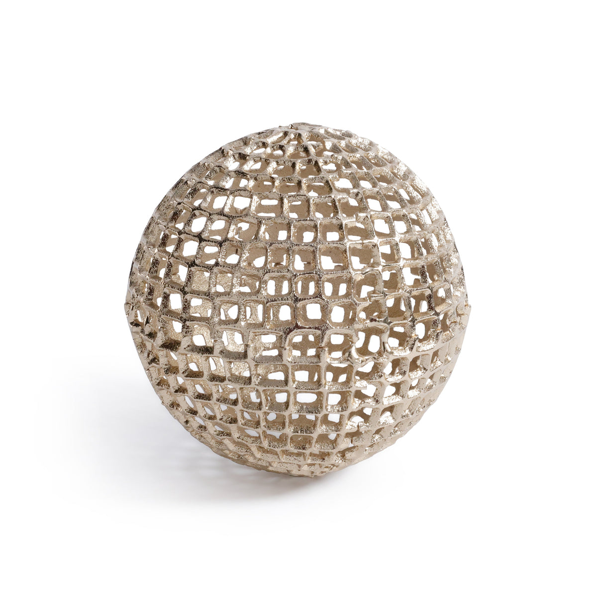 Decorative Gold Metal Orbs - Alternate View | Bone & Brass