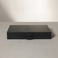 Geneva Suede & Leather Backgammon Board Game Set