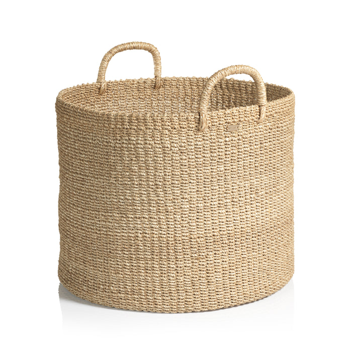 Lucena Natural Abaca Basket | Bone & Brass