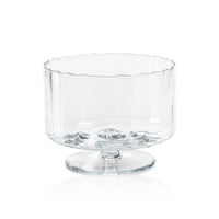 Aldgate Scalloped Optic Glass Bowl