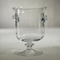 L'amandier Footed Vase / Hurricane