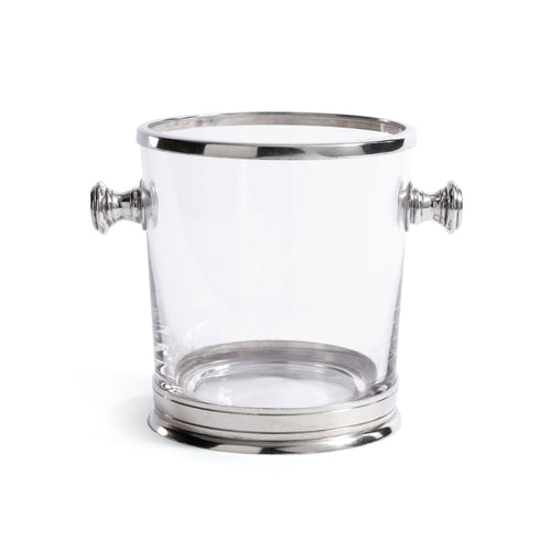 St. Anton Pewter & Glass Ice Bucket Handles | Bone & Brass
