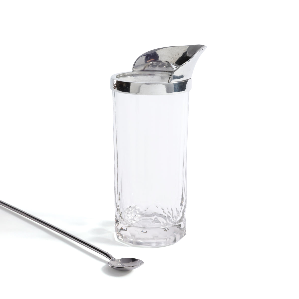St. Anton Pewter & Glass Shaker with Stirrer