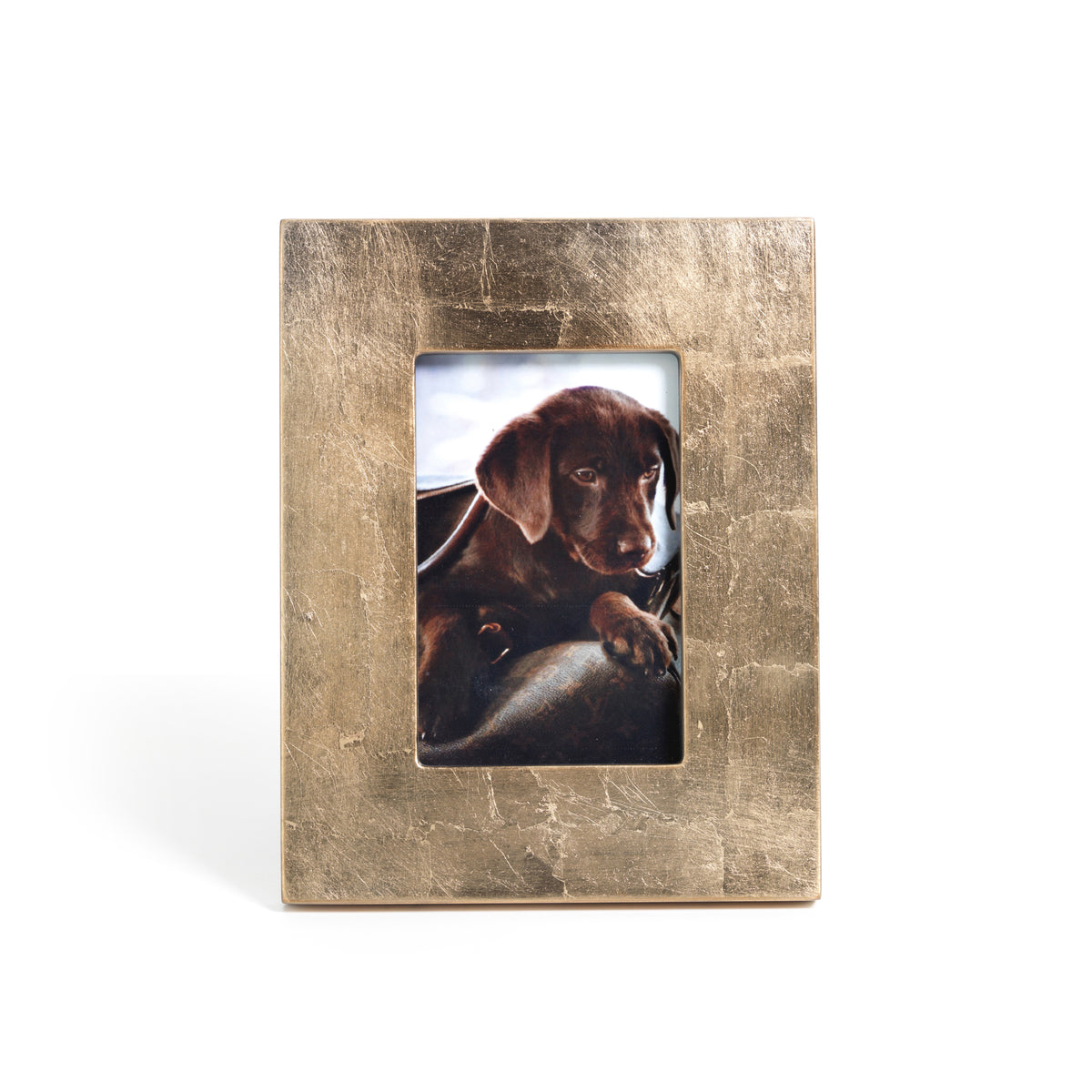Gold Leaf Photo Frame 4x6