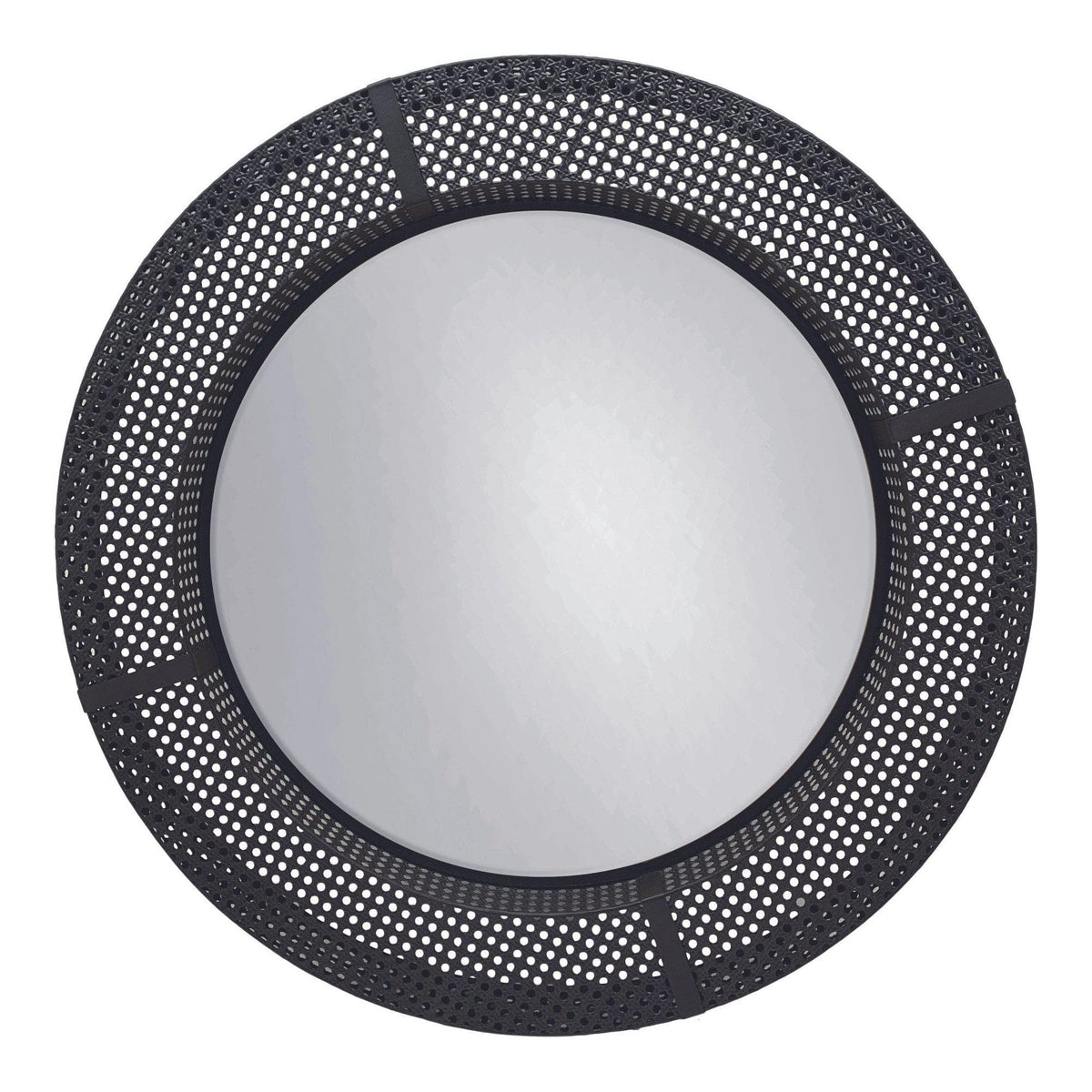 Zurie Mirror Black | Bone & Brass