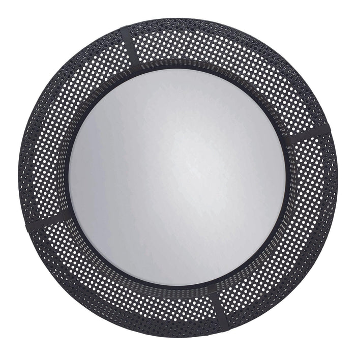 Zurie Mirror Black | Bone & Brass