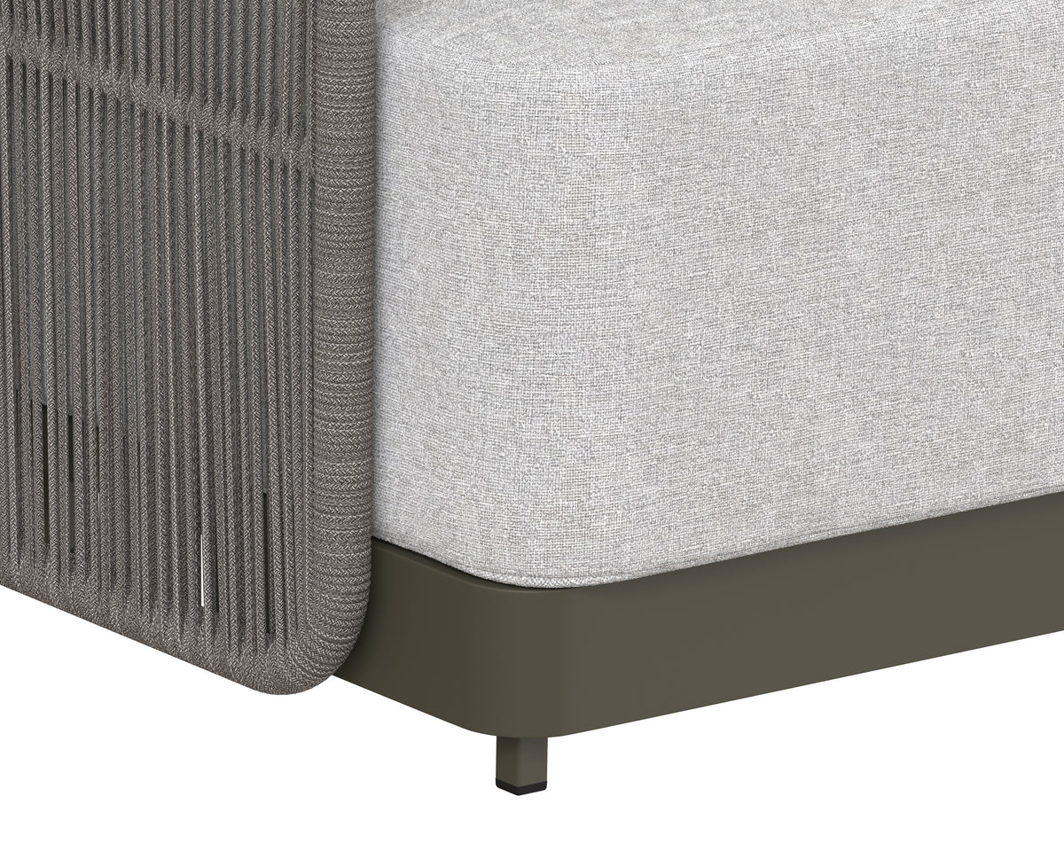 Allariz Warm Grey - Gracebay Light Grey Sofa
