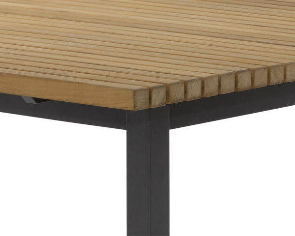 Geneve Extension Natural - 83" to 107" Dining Table