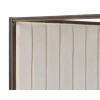 Casette Piccolo Prosecco Upholstered King Canopy Bed - Bed Frame Detail | Bone & Brass