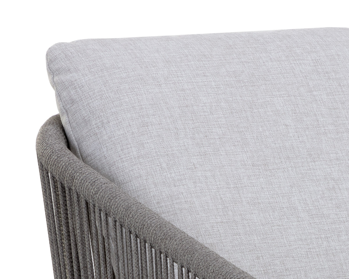 Allariz Dining Warm Grey - Gracebay Light Grey Armchair