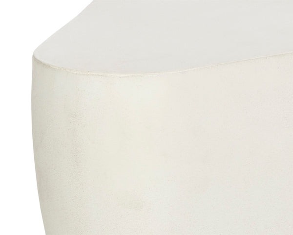 Dali End Small - White Table