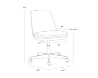 Berget Office Bergen Olive Chair