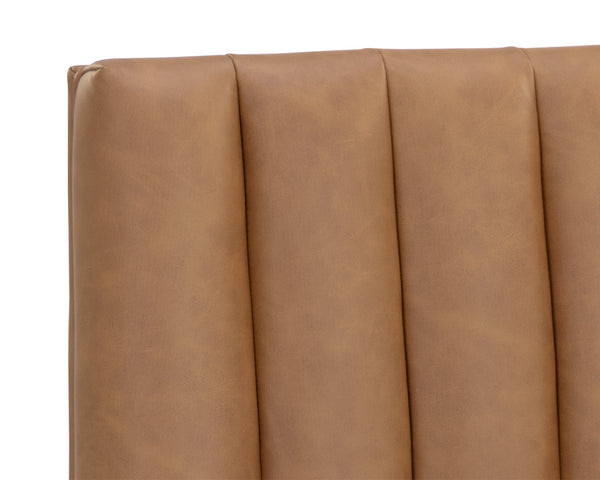 Wilbur Milliken Cognac Counter Stool