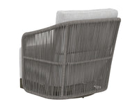 Allariz Swivel Warm Grey - Gracebay Light Grey Armchair
