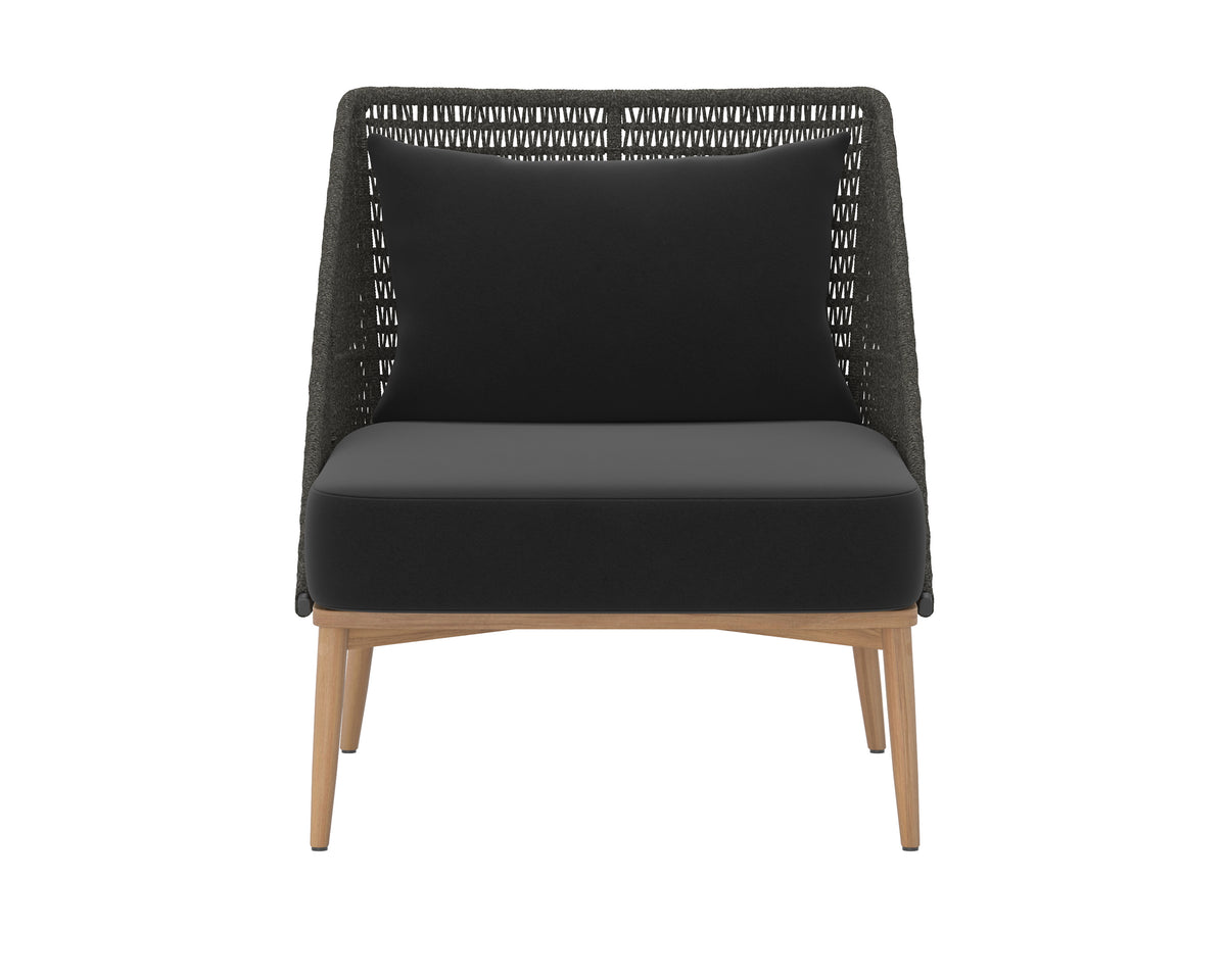 Andria Arashi Black Lounge Chair