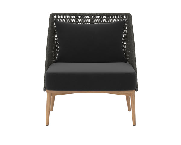Andria Arashi Black Lounge Chair