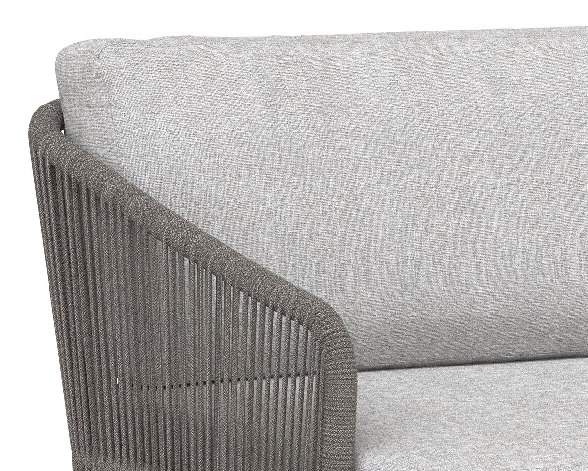 Allariz Warm Grey - Gracebay Light Grey Sofa
