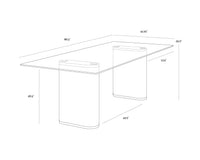Aemond 86.5" Dining Table