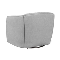 Garrison Swivel Dove Grey Lounge Chair