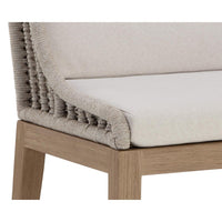 Sorrento Grey Woven Dining Chair - Patio Chair View | Bone & Brass