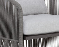 Allariz Dining Warm Grey - Gracebay Light Grey Armchair