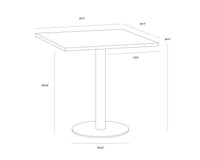 Claudia Bistro 30" Table